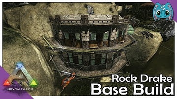 Rock Drake Base Build :: ARK: Building w/ Fizz (No MODS)