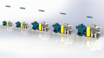 Axial Split Case Double Suction Pump - NDS -