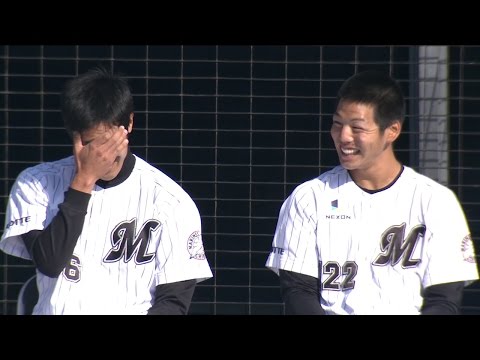 【プロ野球パ】侍JPの4番・中田翔を抑えた川満寛弥の仮想！ヒロイン! 2014/11/22 ロッテファン感謝デー