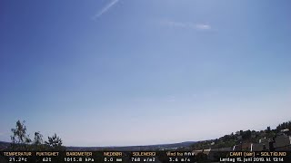 Timelapse Cam 1 - 15. juni 2019