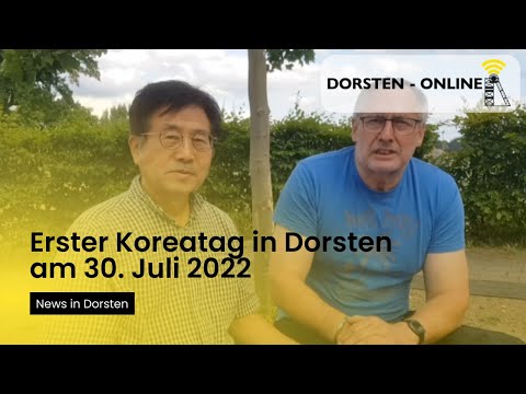 Erster Koreatag in Dorsten am 30. Juli 2022