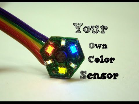 DIY LED Color Sensor To use with Arduino - HD - YouTube
