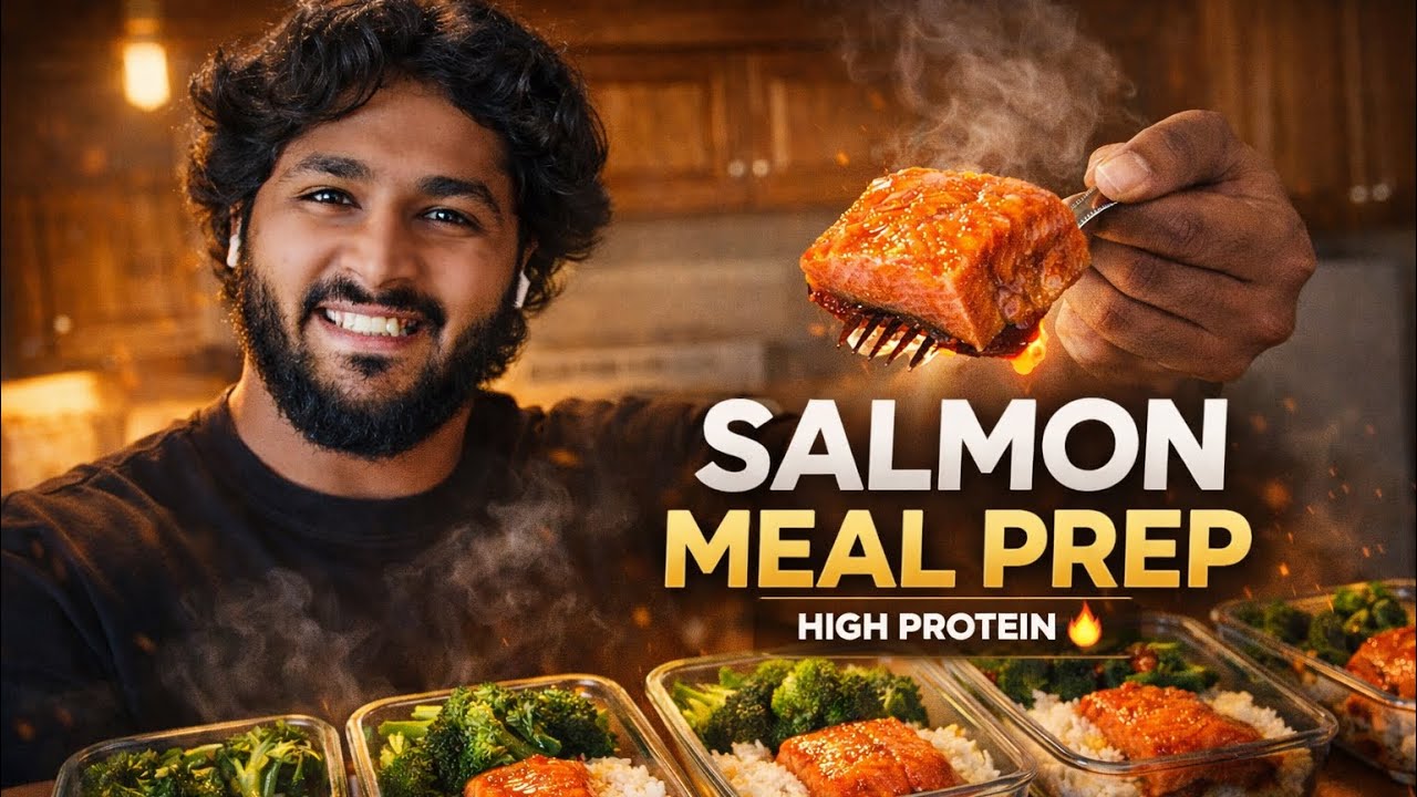 Indian in Canada Cooking Salmon | Easy Meal Prep for NRIs 🇨🇦🔥