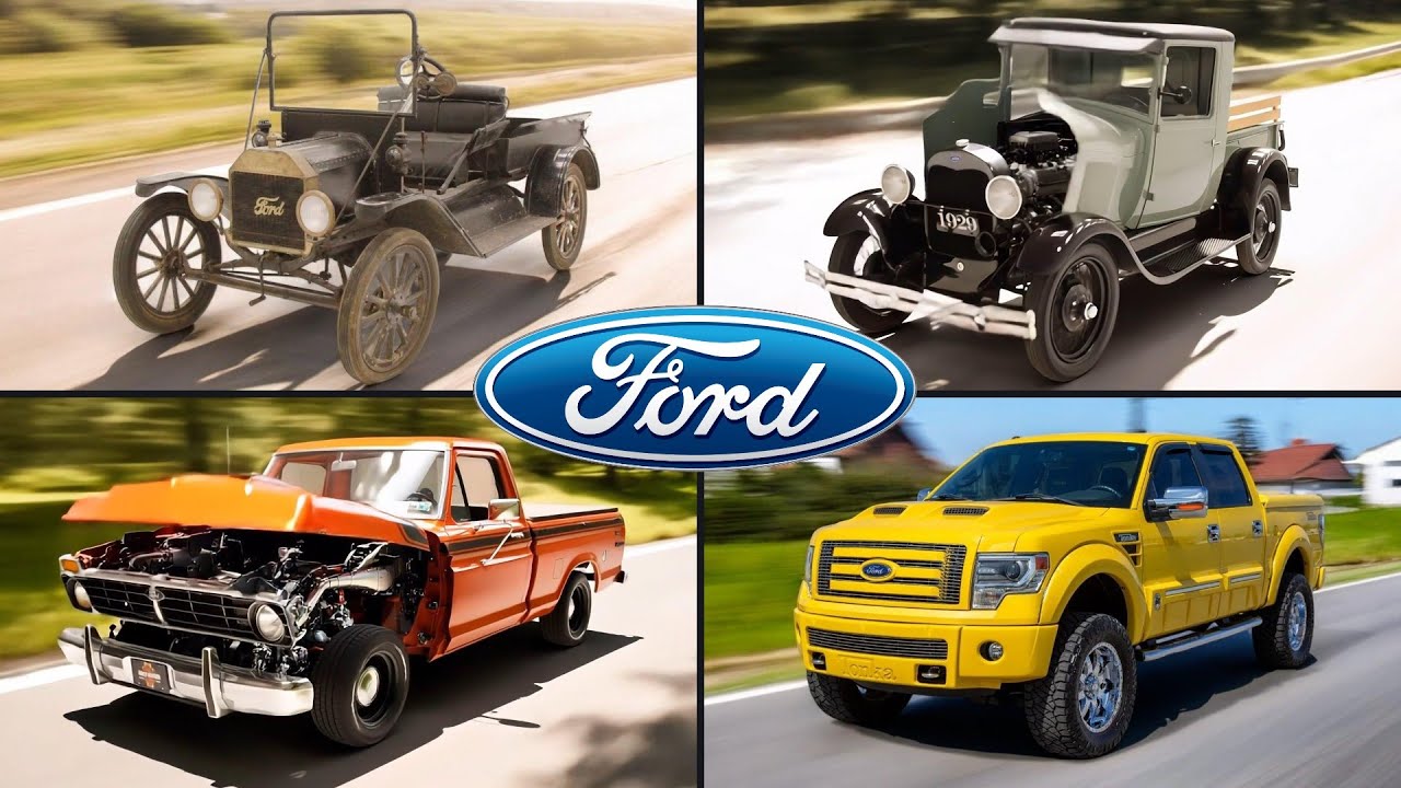 洋書 FORD TRUCKS SINCE1905 Ford Pickup Evolution (1915-Present) - YouTube