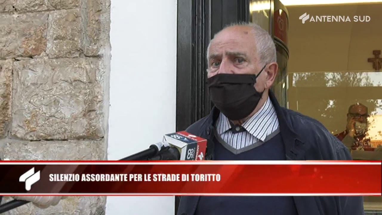 23 ottobre 2020 - Silenzio assordante per le strade di Toritto
