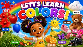 Learn Colors for Kids 🌈 | Fun Colors Song for Toddlers | Preschool Learning