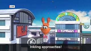 Super Smash Bros inkling girl gif