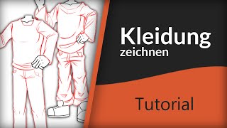 Kleidung zeichnen für Anfänger | Tutorial | Jilipp