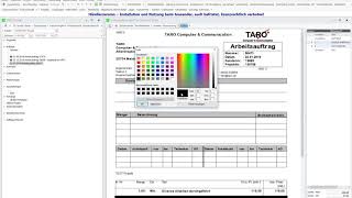 Sage 50 Hwp Schwarzer Balken Im Dokument