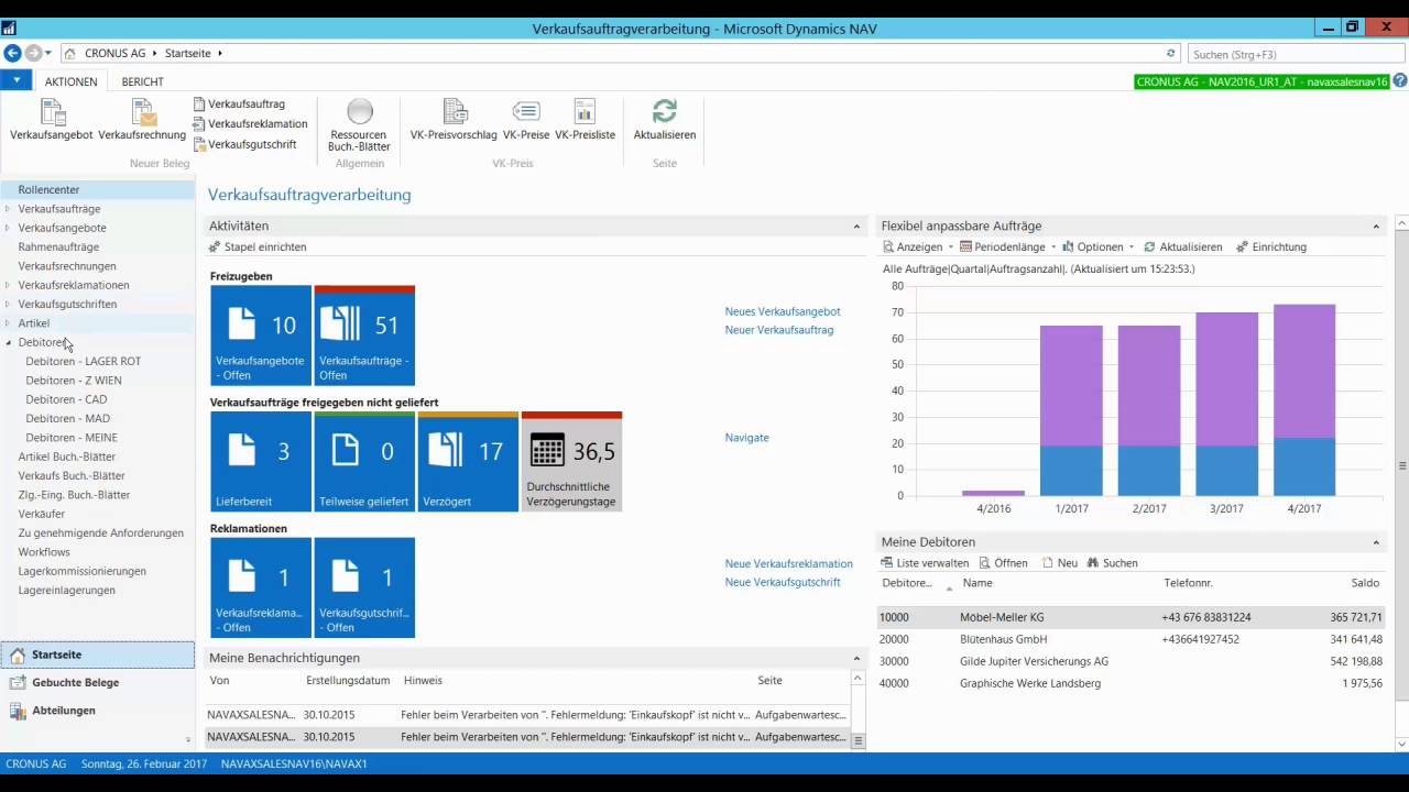 Microsoft Dynamics NAV 2016 - Tipps und Tricks zur Stammdatenvorlage ...