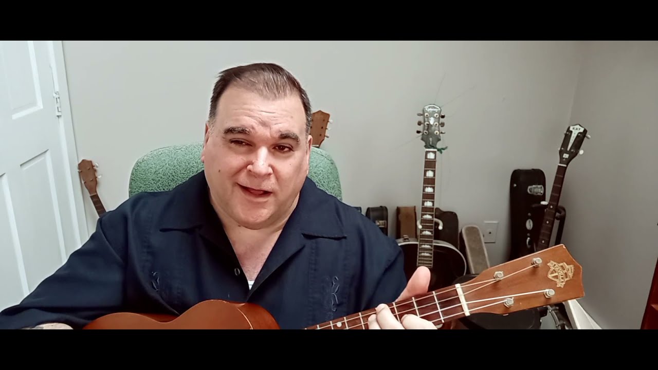 Paper Doll Mills Brothers cover Rick Russo Ukulele Crooner Favilla