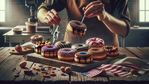 🍩🔪 Donut Cutting ASMR | Sweetly Satisfying Moments!