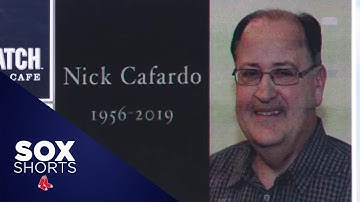 Alex Cora, Red Sox pay tribute to Nick Cafardo