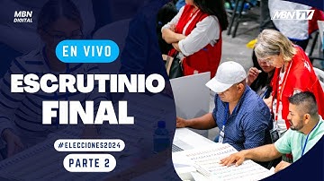 #EnVivo Escrutinio Final para Diputados de la Asamblea | PARTE 2
