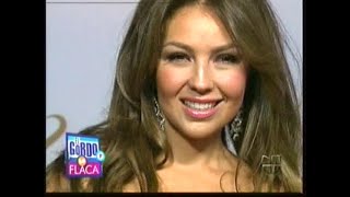 Thalia - Alfombra Roja Mejores Vestidas - Gordo y Flaca - Premios Lo Nuestro 2010