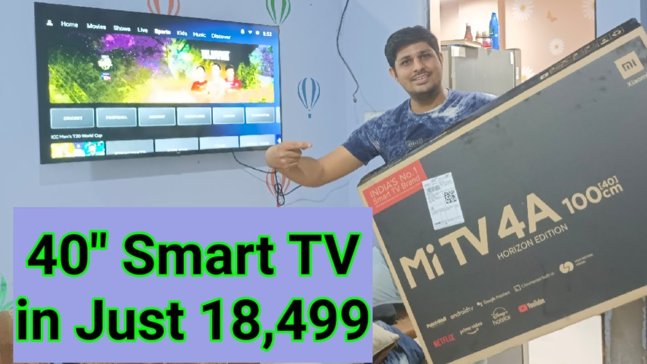 mi 4a horizon edition 40 inch, Full HD Smart TV | Unboxing, Installation, Warrenty, First impression