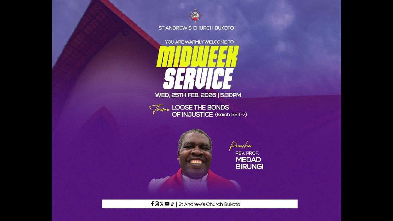 #25th-February-2026  ||#Wednesday-Midweek-Service || #St.Andrews-Church-Bukoto