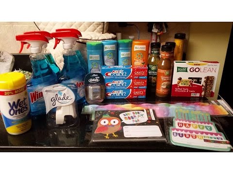 Target Haul!  .56 Windex!  .20 Kashi Bars!  .29 Dressing!