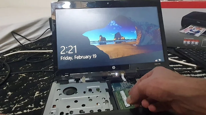 black screen after RAM upgrade?  |HP Windows10 [solved]