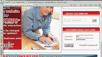 Logging in to the Back Office or Management Portal of your Kwikwap Website.avi