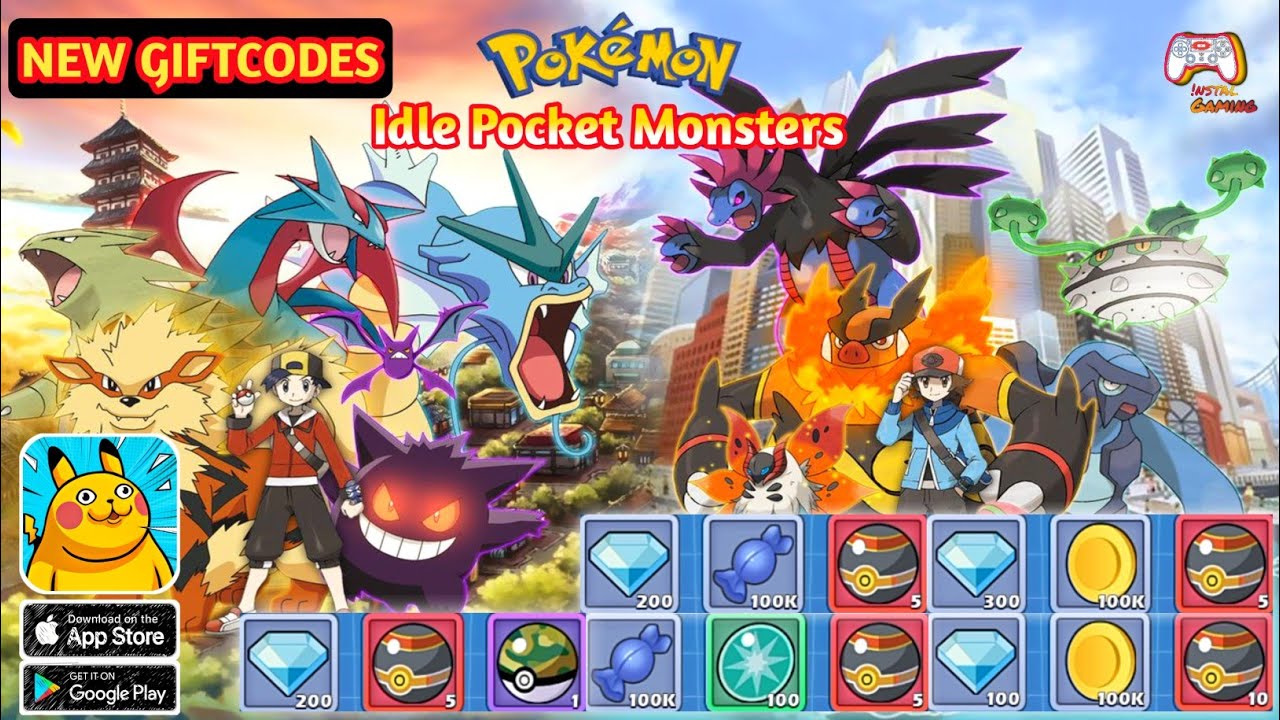 Pocket Monster Extinction Gameplay - Pokemon Free V21 Idle RPG