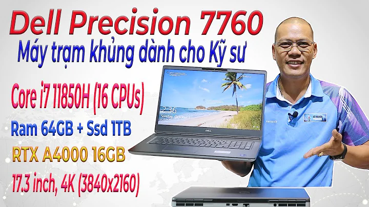 Dell Precision 7760: L'Ordinateur Ultime pour les Pros