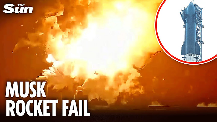 Moment Musk's SpaceX rocket EXPLODES into giant fireball after epic launch fail