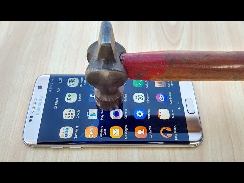 Samsung Galaxy S7 Edge Screen Scratch Test Gorilla Glass 4