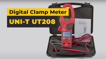 UNI-T UT208 AC/DC Digital Clamp Meter