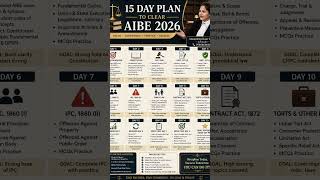 #aibe2026 #strategy #trending #success #15daysplan
