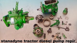 stanadyne generator diesel pump opening /  stanadyne fuel pump problem