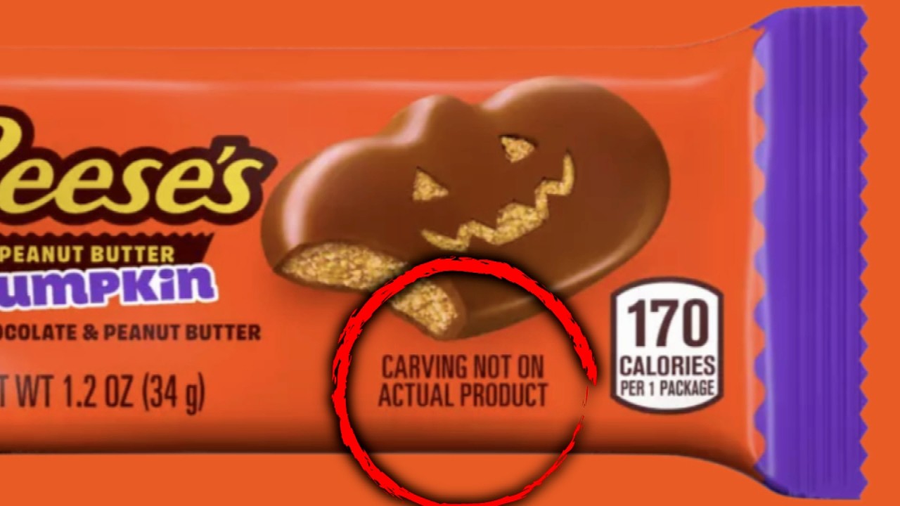 The Surprising Reason Reese's Peanut Butter Pumpkins Have New Package Disclaimer This Halloween
