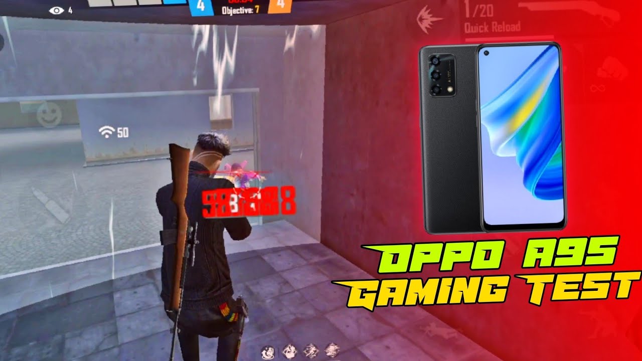 Oppo A95 Gaming Test Free Fire | Fall To My Grave