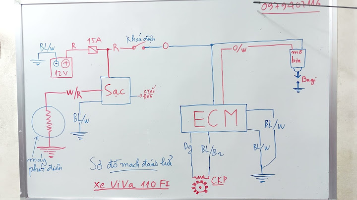 Sơ đồ mạch điện IC xe máy