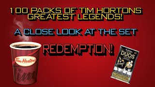 2024 Tim Hortons Greatest Duos  100 Packs and a close look at the set