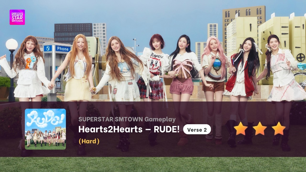 hearts2hearts ジュウン　シュスエム　superstar hearts2hearts rude! #2 limited theme 💞 superstar sm - YouTube