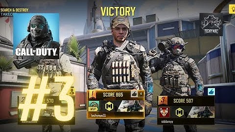 Call of duty mobile -Search and destroy | techymac