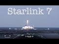 Трансляция пуска Falcon 9 со спутниками Starlink 7