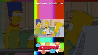 The Simpsons Bart met grampa Clancy Bouvier | Maxan Angel#shorts#thesimpsons#funny #thesimpsonsedit