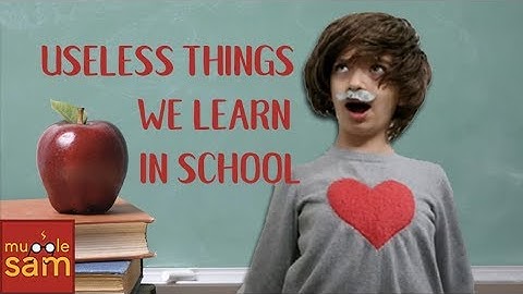 Sophia and Bella in USELESS THINGS WE LEARN IN SCHOOL on Mugglesam