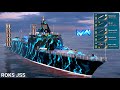 Roks jss with very deadly equipment  gacha destroyer  modern warships gameplay