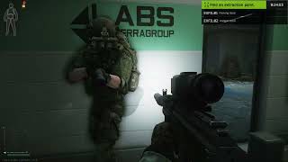 Escape from Tarkov PvE mode - Quest:Wrench and Waterboarding - Gameplay(No Commentary)