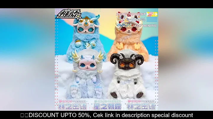 Authentic Mobo Star Twelve Constellations Series Blind Box Adorable Action Doll An Experience Like N