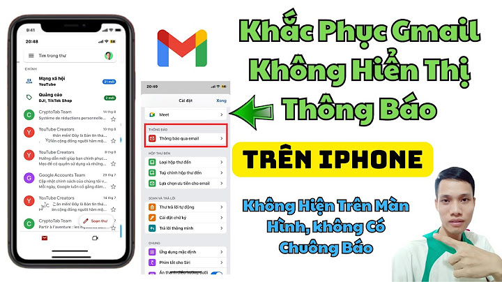 Lỗi ko cài được tài khoản gmail trên iphone năm 2024