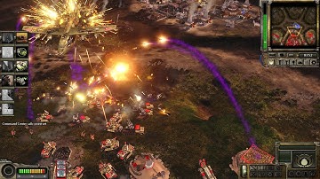 Red Alert 3 [Generals Evolution Mod] - GLA Toxin vs 2 China Tank Brutal AI