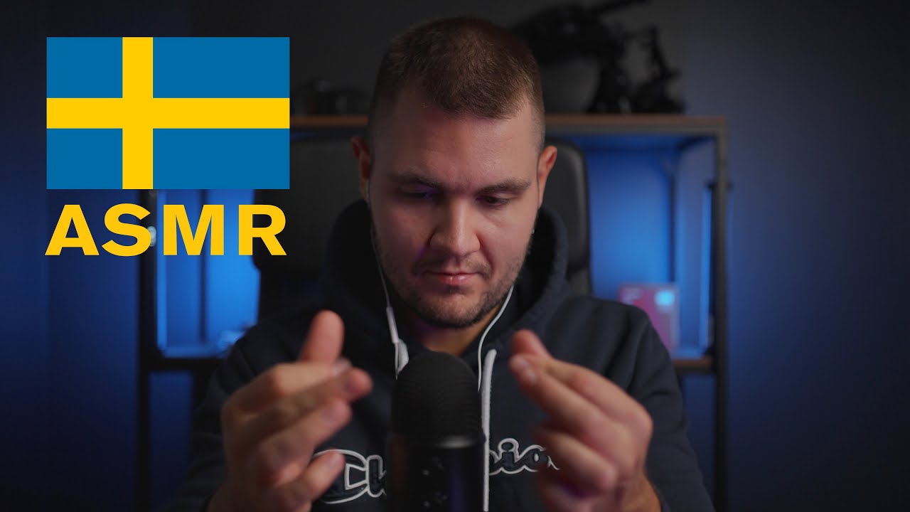 ASMR Swedish + Hand Sounds 🇸🇪