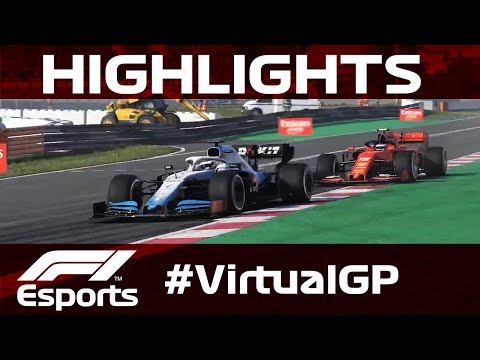 F1 Virtual Spanish Grand Prix Highlights | Aramco
