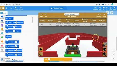 Desafío laberinto Vex code VR
