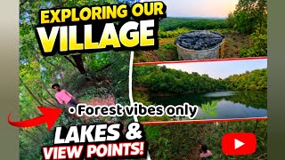 Exploring the UNKNOWN side of my village! 📍 From deep forest hikes to peaceful lakes and epic views.
