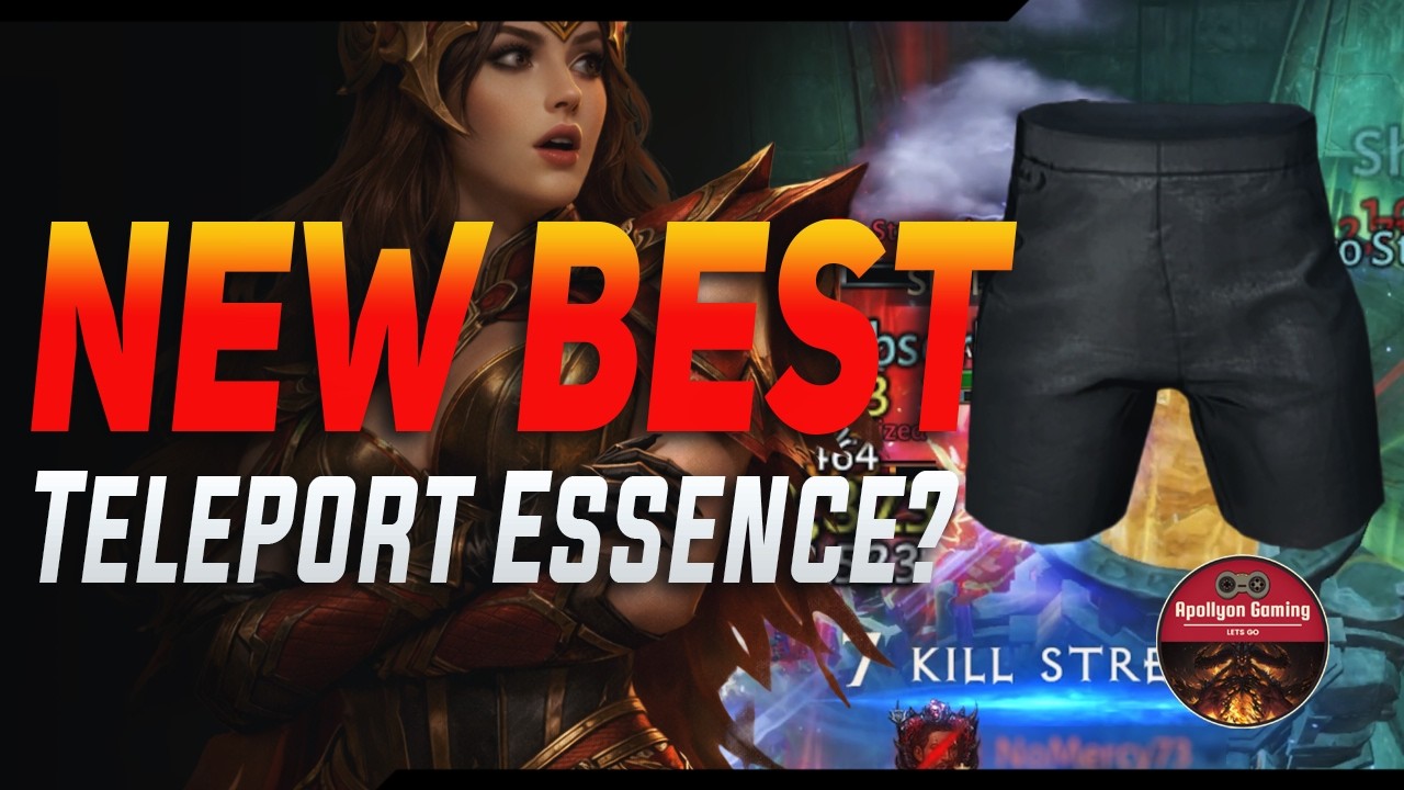 Встречайте СЛЕДУЮЩУЮ лучшую эссенцию телепортационного волшебника для PvP — новые легендарные пре...